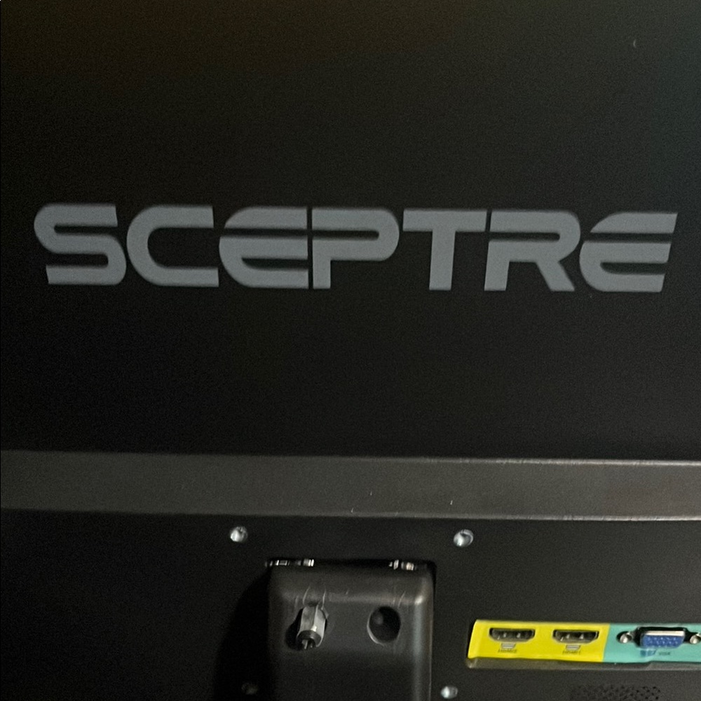 Black Computer Monitor - Picture 2 of 4